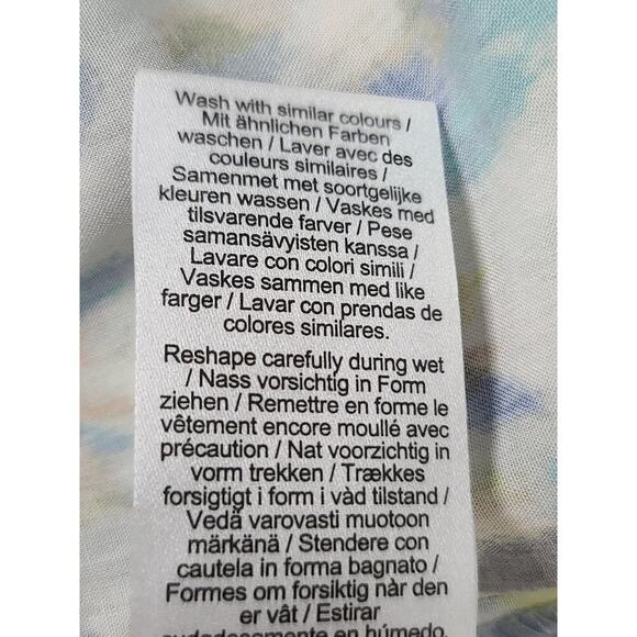 Liverpool LA women's blouse abstract print NWT Size petite XS office church - Picture 8 of 10